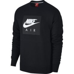 Bluza Nike NSW Crew Air Fleece (886050-010). Czarne bluzy męskie Nike, m, bez wzorów, z bawełny, bez kołnierzyka, bez rękawów, bez kaptura. Za 139,99 zł.