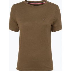 Tommy Jeans - T-shirt damski, zielony. Zielone t-shirty damskie Tommy Jeans, l, z jeansu. Za 159,95 zł.