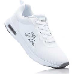 Sneakersy Kappa bonprix biały. Białe buty sportowe damskie bonprix. Za 149,99 zł.