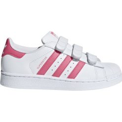 Buty adidas Superstar CF C (CG6621). Różowe buty dziewczęce sportowe Adidas, na wiosnę, bez wzorów, ze skóry, bez zapięcia, adidas superstar. Za 219,99 zł.