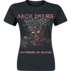 Arch Enemy Covered In Blood Koszulka damska czarny. Czarne koszulki damskie Arch Enemy, l, bez wzorów, bez kołnierzyka, bez rękawów. Za 74,90 zł.