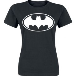 Bluzki damskie: Batman Logo Koszulka damska czarny