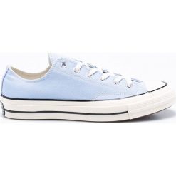 Converse - Tenisówki. Niebieskie trampki męskie marki Converse, z gumy, na sznurówki. W wyprzedaży za 279,90 zł.