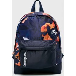 Desigual Sport - Plecak. Niebieskie plecaki damskie marki Desigual Sport, bez wzorów, z poliesteru, sportowe. Za 199,90 zł.