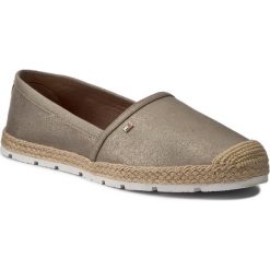 Espadryle damskie: Espadryle TOMMY HILFIGER – Int Lisas 2S FW0FW00962 Gold 023