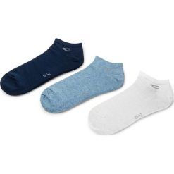 Zestaw 3 par niskich skarpet unisex CAMEL ACTIVE - 6595A Midnight Blue 39A. Niebieskie skarpetki damskie marki Camel Active, bez wzorów, z elastanu. Za 39,00 zł.