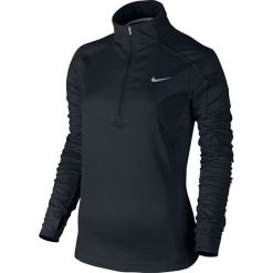 Bluzki damskie: Nike Koszulka damska Therma Running Top 1/2 Zip czarna r. XS (685810 010)