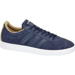 Sneakersy męskie adidas Vl Court 2.0 adidas niebieskie. Niebieskie sneakersy męskie Adidas, bez zapięcia. Za 181,00 zł.