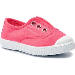 Trampki CIENTA - 70997 Rosa Vivo 67. Różowe trampki dziewczęce Cienta, bez wzorów, z gumy, bez zapięcia. W wyprzedaży za 89,00 zł.