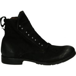 Botki męskie - 401231 NERO. Czarne botki męskie Venezia, z nubiku. Za 799,00 zł.