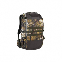 Plecak myśliwski X-ACCESS 45 l COMPACT CAMO FURTIV. Brązowe plecaki męskie SOLOGNAC, bez wzorów, z poliesteru, sportowe. Za 249,99 zł.
