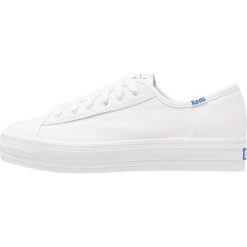 Trampki i tenisówki damskie: Keds TRIPLE KICK CORE LEATHER Tenisówki i Trampki white