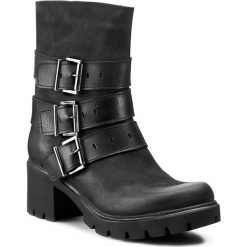 Botki damskie lity: Botki SIMEN - 8448 S04/G. Nero