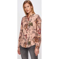 Scotch & Soda - Koszula. Brązowe bluzki damskie Scotch & Soda, s, bez wzorów, z bawełny, klasyczne, z klasycznym kołnierzykiem, z długim rękawem. W wyprzedaży za 249,90 zł.
