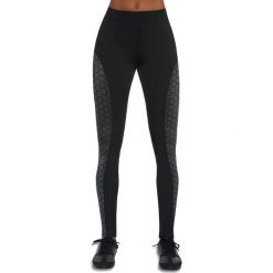 Spodnie damskie: Bas Black Legginsy damskie Escape czarno-szare r. XL (BB12596)