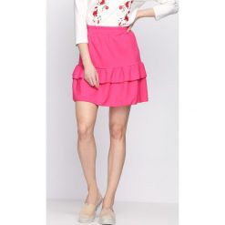 Fuksjowa Spódnica Dance Dance. Szare spódniczki damskie Born2be, m, bez wzorów, mini. Za 49,99 zł.