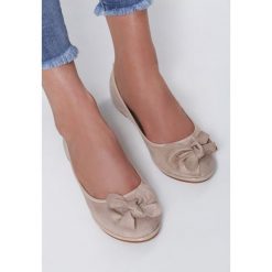 Beżowe Balerinki Walk This Way. Brązowe baleriny damskie Renee. Za 39,99 zł.