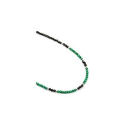 Colare Męski Malachit i Turmalin. Szare bransoletki męskie Brazi druse jewelry, z malachitem, srebrne. Za 168,00 zł.