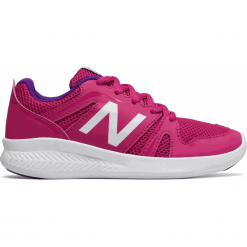 New Balance KJ570PKY. Czerwone buciki niemowlęce New Balance, z gumy, bez zapięcia. W wyprzedaży za 119,99 zł.