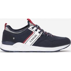 Granatowe Buty Sportowe Talirial. Niebieskie buty sportowe męskie Born2be, na sznurówki. Za 129,99 zł.
