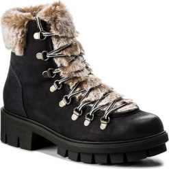 Botki TAMARIS - 1-25280-29 Navy Comb 890. Szare botki damskie skórzane marki Tamaris, na sznurówki. W wyprzedaży za 229,00 zł.