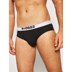 Slipy Dsquared2 Underwear D9L672990. Czarne slipy męskie Dsquared2 Underwear, s, bez wzorów, z elastanu. W wyprzedaży za 139,00 zł.