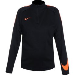 Nike Performance DRY SQAD DRILL Bluza black/cone. Czarne bluzy chłopięce Nike Performance, z materiału. Za 199,00 zł.