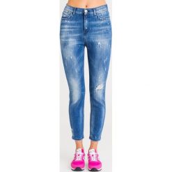 JEANSY Pinko SUSAN. Niebieskie jeansy damskie Pinko, z podwyższonym stanem. Za 1009,00 zł.
