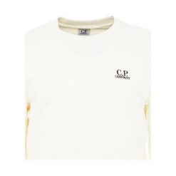C.P. Company CREW NECK Bluza gauze white. Białe bluzy męskie marki C.P. Company, m, z bawełny. Za 509,00 zł.
