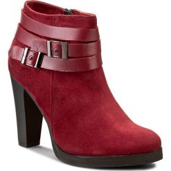 Botki SERGIO BARDI - Maria FW127278817MP 234. Czerwone botki damskie lity marki Sergio Bardi, ze skóry, eleganckie, z paskami. W wyprzedaży za 239,00 zł.