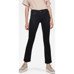 G-Star Raw - Jeansy Midge. Czarne jeansy damskie G-Star RAW. W wyprzedaży za 339,90 zł.