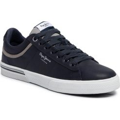 Sneakersy PEPE JEANS - North 19 PMS30560 Navy 595. Niebieskie sneakersy męskie Pepe Jeans, na co dzień, bez wzorów, z jeansu, klasyczne, bez zapięcia. W wyprzedaży za 189,00 zł.