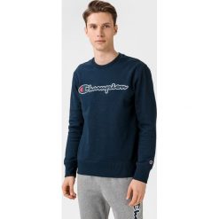 Champion Bluza Niebieski. Niebieskie bluzy męskie Champion, s, z haftami, z bawełny, bez kołnierzyka, bez rękawów, bez kaptura. Za 285,95 zł.