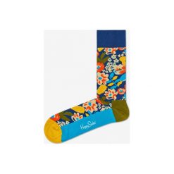 Happy Socks Top Floor Skarpetki Niebieski Wielokolorowy. Niebieskie skarpetki damskie Happy Socks, bez wzorów, z elastanu, bez kołnierzyka. Za 94,95 zł.