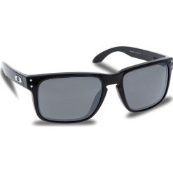 Okulary przeciwsłoneczne OAKLEY - Holbrook OO9102-E155 Polished Black/Prizm Black Iridium. Czarne okulary przeciwsłoneczne męskie wayfarery Oakley, z tworzywa sztucznego. W wyprzedaży za 479,00 zł.