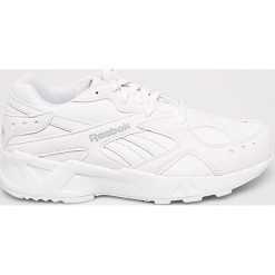 Reebok Classic - Buty Aztrek. Białe buty sportowe damskie Reebok Classic, bez wzorów, ze skóry, sportowe, reebok classic. W wyprzedaży za 349,90 zł.