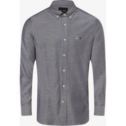 Tommy Hilfiger - Koszula męska, niebieski. Niebieskie koszule męskie TOMMY HILFIGER, xl, z haftami, klasyczne, z klasycznym kołnierzykiem, bez rękawów. Za 399,95 zł.