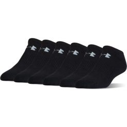 Skarpetki męskie: Under Armour Skarpety męskie CHARGED COTTON 2.0 NOSHOW Czarne r. M (1312481)