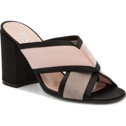 Klapki POLLINI - SA28158C07TA460B Nud/Ra. Różowe klapki damskie Pollini, ze skóry. W wyprzedaży za 659,00 zł.
