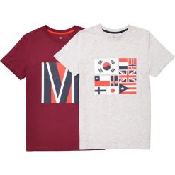 T-shirty chłopięce: T-shirt we wzory 10-16 lat (2-pak)