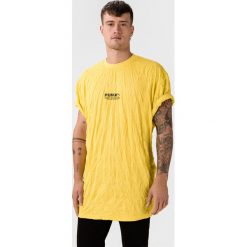 Puma Avenir Crinkle Koszulka Żółty. Żółte podkoszulki męskie Puma, l, z nadrukiem, z poliesteru, bez kołnierzyka, z krótkim rękawem, krótkie. Za 163,95 zł.