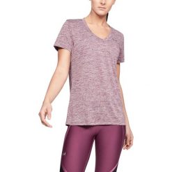 Under Armour Tech™ Twist Koszulka Fioletowy. Fioletowe koszulki damskie Under Armour, m, bez wzorów, z poliesteru, bez kołnierzyka, z krótkim rękawem. Za 128,95 zł.