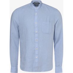 Marc O'Polo - Męska koszula lniana, niebieski. Niebieskie koszule męskie Marc O'Polo, m, bez wzorów, ze skóry, eleganckie, polo, bez rękawów. Za 399,95 zł.