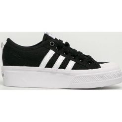 Adidas Originals - Tenisówki Nizza Platform. Czarne trampki i tenisówki damskie adidas Originals, bez wzorów, z gumy, na sznurówki. Za 269,90 zł.