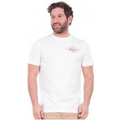 T-shirty męskie: Brakeburn T-Shirt Męski M Biały