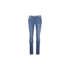 Jeansy slim fit Le Temps des Cerises PULP HIGH SLIM. Niebieskie jeansy damskie marki Le Temps Des Cerises, bez wzorów, z jeansu. Za 439,00 zł.