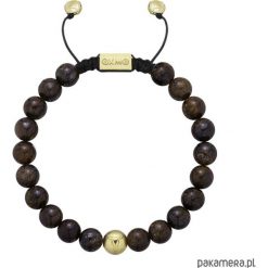 Bransoleta męska model 7064Z. Czarne bransoletki męskie marki Pakamera. Za 359,00 zł.