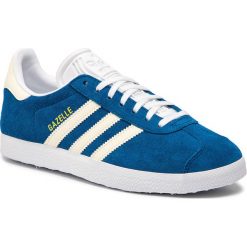 Buty adidas - Gazelle W CG6068 Legmar/Ecrtin/Ftwwht. Niebieskie buty sportowe damskie Adidas, bez wzorów, z zamszu, sportowe, Adidas Gazelle. W wyprzedaży za 249,00 zł.
