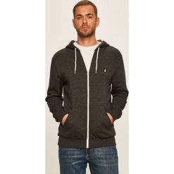 Volcom - Bluza. Czarne bluzy męskie Volcom, s, bez wzorów, z bawełny, z kapturem, bez rękawów, z kapturem. W wyprzedaży za 259,90 zł.