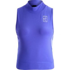 Nike Performance Koszulka sportowa paramount blue/white. Niebieskie topy sportowe damskie Nike Performance, xl, z elastanu. W wyprzedaży za 132,30 zł.